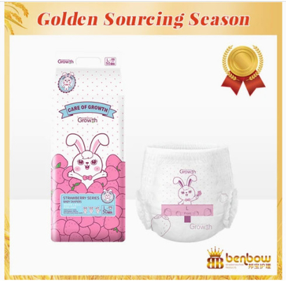 Disposable Diaper for Baby with Comfortable Waist Circumference and Leak Protection