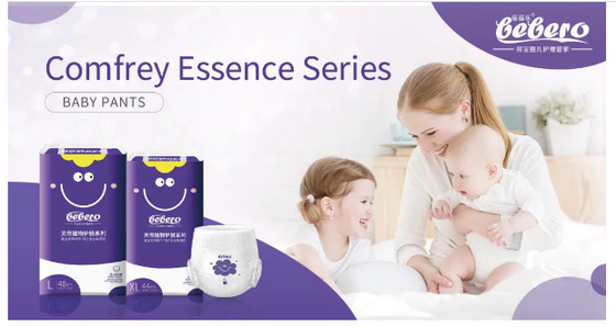 Comfrey Essence and Leakproof Design in Natural Plant Care Series Disposable Pull up pants