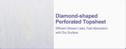 Low sensitive and fine cotton fiber for disposable baby diaper/pull up pants