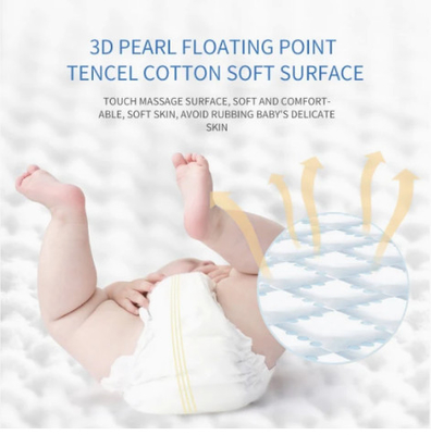 Highly Absorbent Growth Diaper /Pull up pants for Babies with sensitive skin