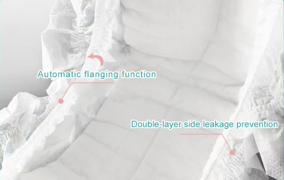 Super Soft Topsheet and Fast Absorption for disposable baby diaper/pull up pant