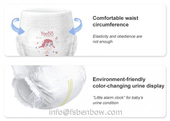 Custom Velcro Diaper for Newborn Babies with High Absorption and Anti-Leak Technology