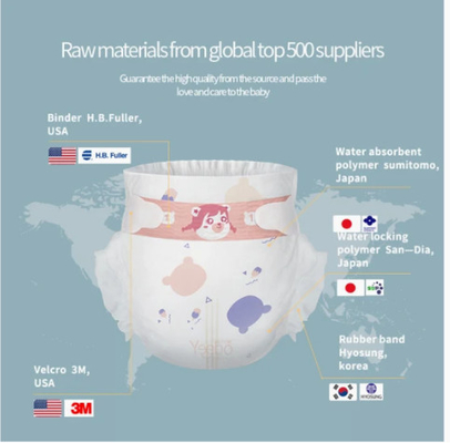 Hydrophilic and Hydrophobic Non-Woven Fabric for Maximum Comfort in Newborn Diapers