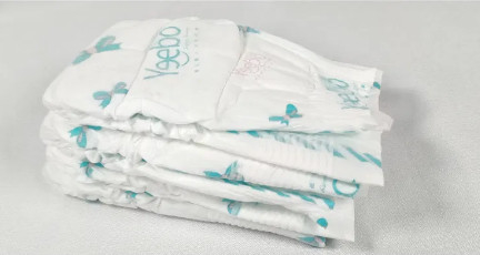 Yeebo Diaper with Elastic Waistband Super Soft Topsheet and Anti-Leak Design