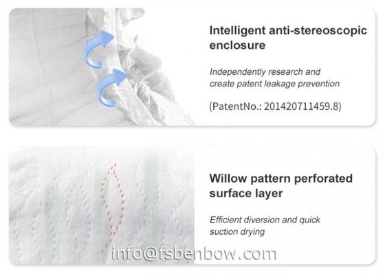 Breathable and dry soft and thin disposable tape diapers  for diaper manufacture