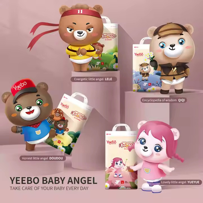 Baby Diaper Factory Design your own diapers A grade Baby Pant diaper suppliers