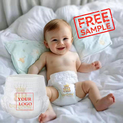 Free Samples OEM Manufacturer Huge Absorbency Baby Diapers Pull Up Pant Diaper