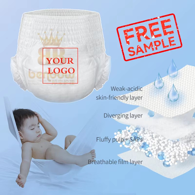 Disposable Private Label Baby Pull Up Pant Diaper Training Diapers for Sale