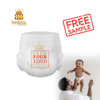 FREE SAMPLE Custom Printed high quality baby diaper pant diaper