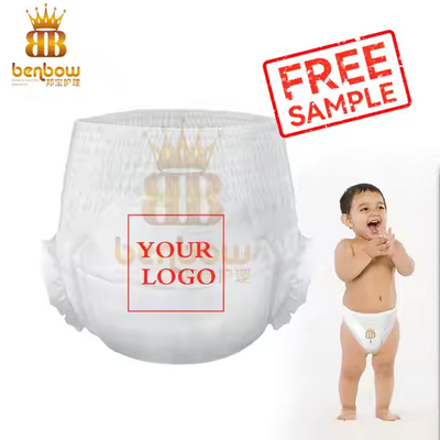 Disposable Baby Pant Diapers with A Grade Absorbency and Customizable Features