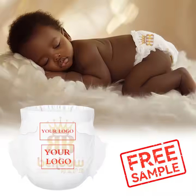 Custom OEM Soft Breathable Disposable skin-friendly baby diaper