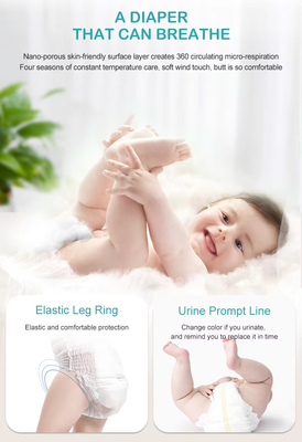 Baby Training Pant Diaper OEM/ODM Wholesale softcare Printed Disposable Diaper