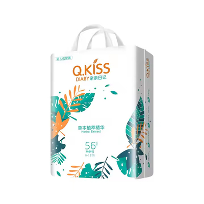Diapers pamperings  premium quality ultra dry disposable baby pant diaper with Q.Kiss Diaper