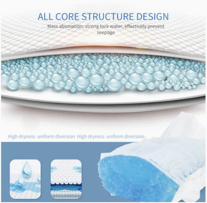 Eco-friendly biodegradable A grade quality disposable baby tape diaper