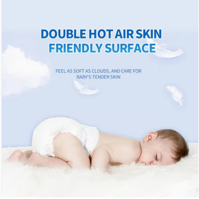 Non-Woven Fabric Ultra Thin Large Absobent Soft And Comfortable Disposable Baby Nappies Diaper
