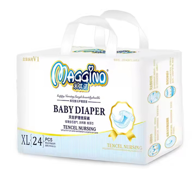Custom Natural Disposable Baby Pants Diaper Without Chlorine