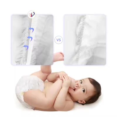 Baby Magic Tape Cotton Soft Breathable Dry Surface Super Absorbent Customized Baby Diapers