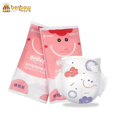 Customized Logo Brand High Quality Good Absorbent Disposable Baby Diaper