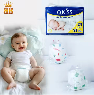 Hot Selling Grade A Disposable Infant Nappies Diaper Free Sample Wholesale Tape Baby Diaper