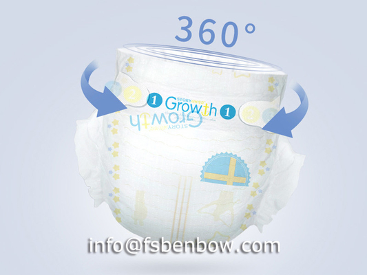 Taped Diaper Hot Sale Custom OEM Biodegradable Baby Diaper