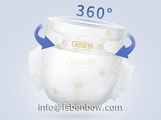 Taped Diaper Eco Friendly Dry New Born Quality Baby Taped Diaper