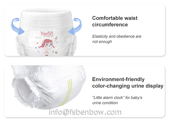 Baby Nappy Degradable Infant Disposable Pant Diaper, OEM Diaper Supply Manufacturer