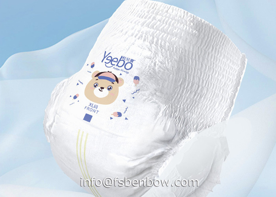 Cute Cartoon Design Soft Comfortable Disposable Pant Diaper