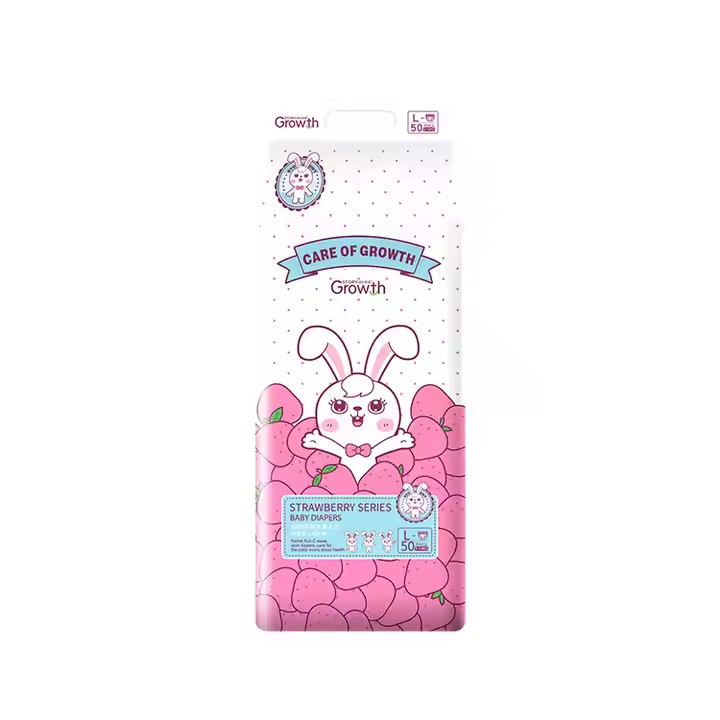 Good Quality Custom Baby Nappy Super Absorbent Baby Pull-up Pants With Growth Diaper