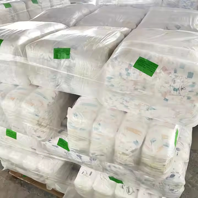 Rapid absorption lock water diaposable B grade baby diaper