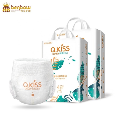 Pull Up Diaper Side Leakage Prevented Disposable Diaper