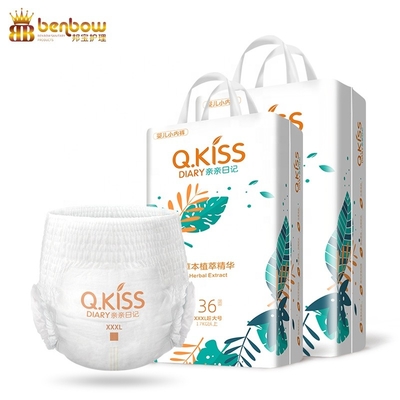 Pull Up Diaper Manufacturer Direct Supply XXXL Size Baby Pull Up Pant Diaper