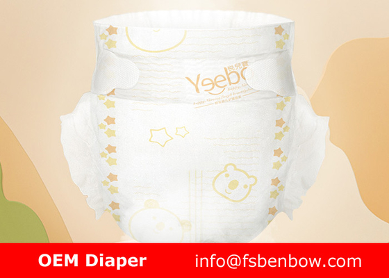 Taped Diaper Hot Selling Biodegradable Taping Nappy For Baby With Aloe Vera